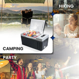 ICYGLEE 12V Car Fridge Refrigerator