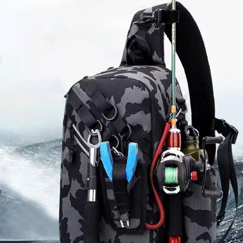Unisex Fishing Backpack, Waterproof