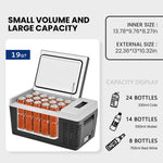 ICYGLEE 12V Car Fridge Refrigerator