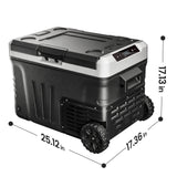 SIMZLIFE 35L Car Portable Freezer 12V Refrigerator Cooler