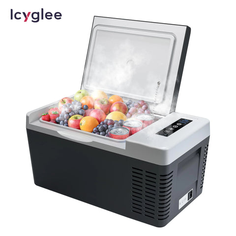 ICYGLEE 12V Car Fridge Refrigerator