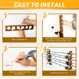 12 Rods Fishing Pole Rod Racks