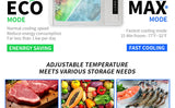 ICYGLEE 12V Car Fridge Refrigerator