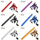 Fishing Set (1 Rod + 1 Wheel) - Pen Shape, Equipped with Spinning Wheel,
