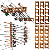 12 Rods Fishing Pole Rod Racks