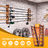 12 Rods Fishing Pole Rod Racks