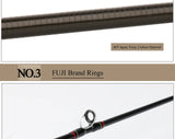 KUYING Teton UL Ultra-light Soft Fishing Rod