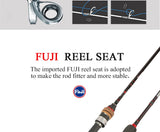 KUYING Teton L Light 1.98m 6'6'' Baitcasting Casting Spinning