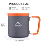 Widesea Camping Aluminum Cup