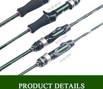 KUYING Teton 1.75m 5'10" 1.8m 6'0" Carbon Spinning Rod