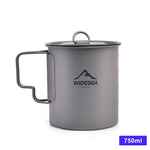 Widesea Camping Mug Titanium Cup