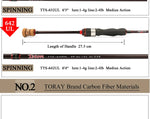 KUYING Teton UL Ultra-light Soft Fishing Rod