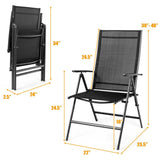 Set of 2 Patio Folding Chair