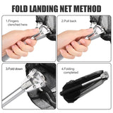 190cm 130cm 55cm Telescopic Landing Net