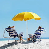 63*70*99cm Heightened Oxford Cloth Silver White Chair