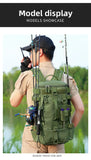 Multifunctional Fishing Backpack for Men Large