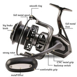 Full Metal Fishing Spinning Reel 8000