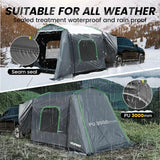 SUV Tent, 5-9 Person Rectangle Car Tent for Family