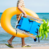 2PCS Portable High Strength Beach Chair