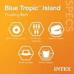 Intex Blue Tropic Inflatable 5 Person Raft