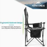 Camping Chairs for Adults, Oversized Folding Camp Chair