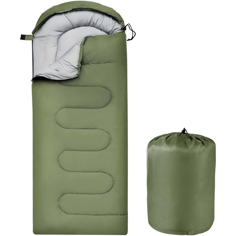 Portable waterproof camping sleeping bag
