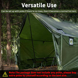 Hammock Hot Tent with Stove Jack