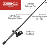 Spinning Reel and Fishing Rod Combo