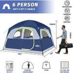 Tents 6 Person Waterproof Windproof