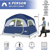 Tents 6 Person Waterproof Windproof