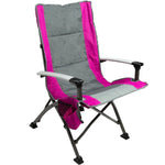 Ozark Trail High Back Camping Chair, Black, Adult