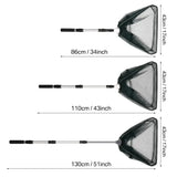 130CM Aluminum Alloy Fishing Net Telescoping