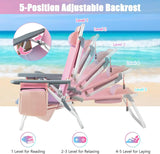 Beach Chairs, 2-Pack Backpack Camping Chair