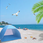 2-3 Person Beach Tent Pop Up Sun Shelter