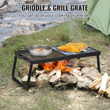 VEVOR Folding Campfire Grill,Portable