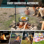 VEVOR Swivel Campfire Grill