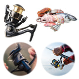 Metal Fishing Wheel 5.2/1 Spinning Reel