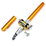 Mini Fishing Rods Pocket Telescopic Aluminium