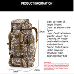 80L Tactical Backpack Waterproof