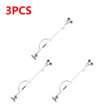 1/2/3Pcs Fishing Bite Alarm Stainless Steel