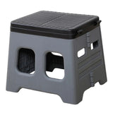 Portable Folding Toilet with Lid Foldable Outdoor Camp