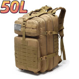 30L/50L 1000D Nylon Waterproof Backpack Fishing Hiking