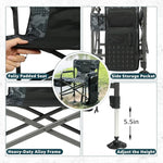 Fishing Chairs with Rod Holder