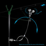 Fishing Rod Bite Bait Alarm Stainless Steel
