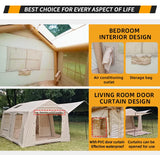 10-12 People Large Inflatable Tent