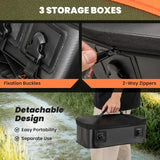 Inflatable Float Tube, Fishing Belly Boat with Fish Ruler, Pump, Storage Bag, Adjustable Straps, Fishing Float Tube for Angling