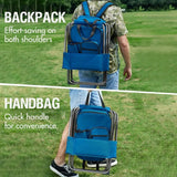Tool Backpack Cooler Chair Fishing Chairs