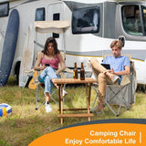 Camping Chair 2 Pack Portable Camping Chair with Canopy