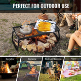 VEVOR Folding Campfire Grill,Portable