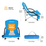 KingCamp Folding Backpack Beach Chair